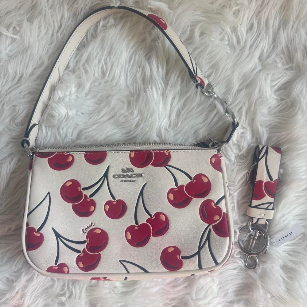 Mini coach cherry purse